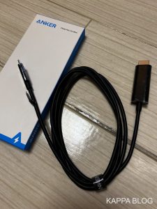 Anker USB-C to HDMI ケーブル